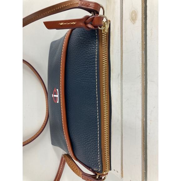 DOONEY & BOURKE, SMALL MINNESOTA TWINS LEATHER CROSSBODY BAG - Picture 11 of 15